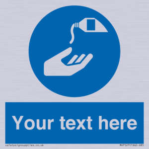 Custom Use barrier cream